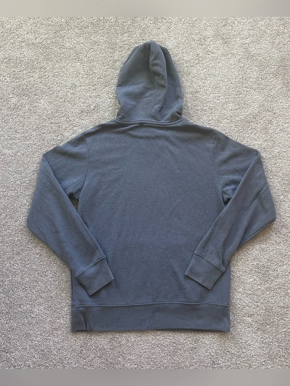 The North Face Berkeley Calif USA Men M Pullover Hoodie Gray Orange Graphic Logo